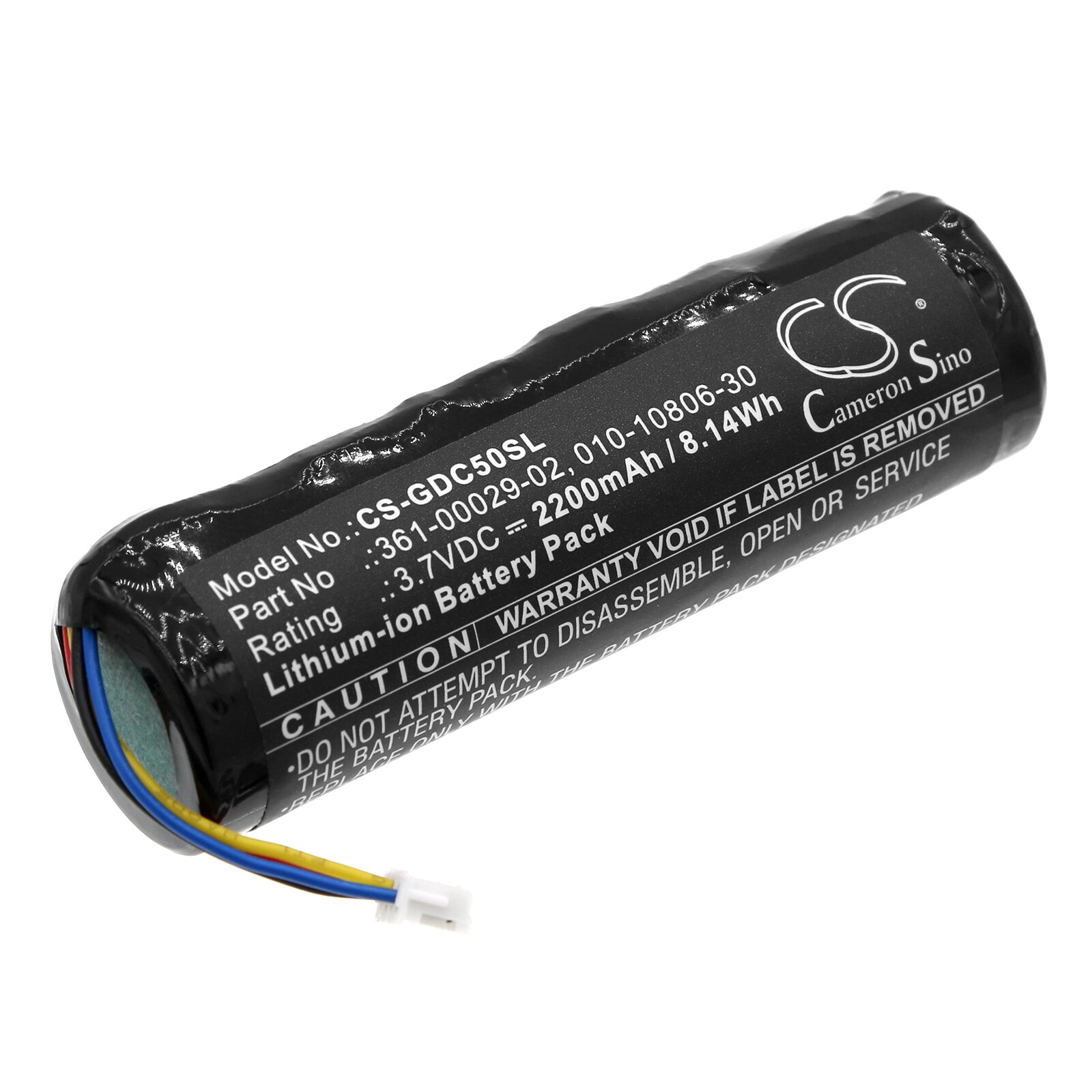 Batteri til hundehalsbånd til Garmin DC50, DC50 hundesporingshalsbånd, Alpha osv.