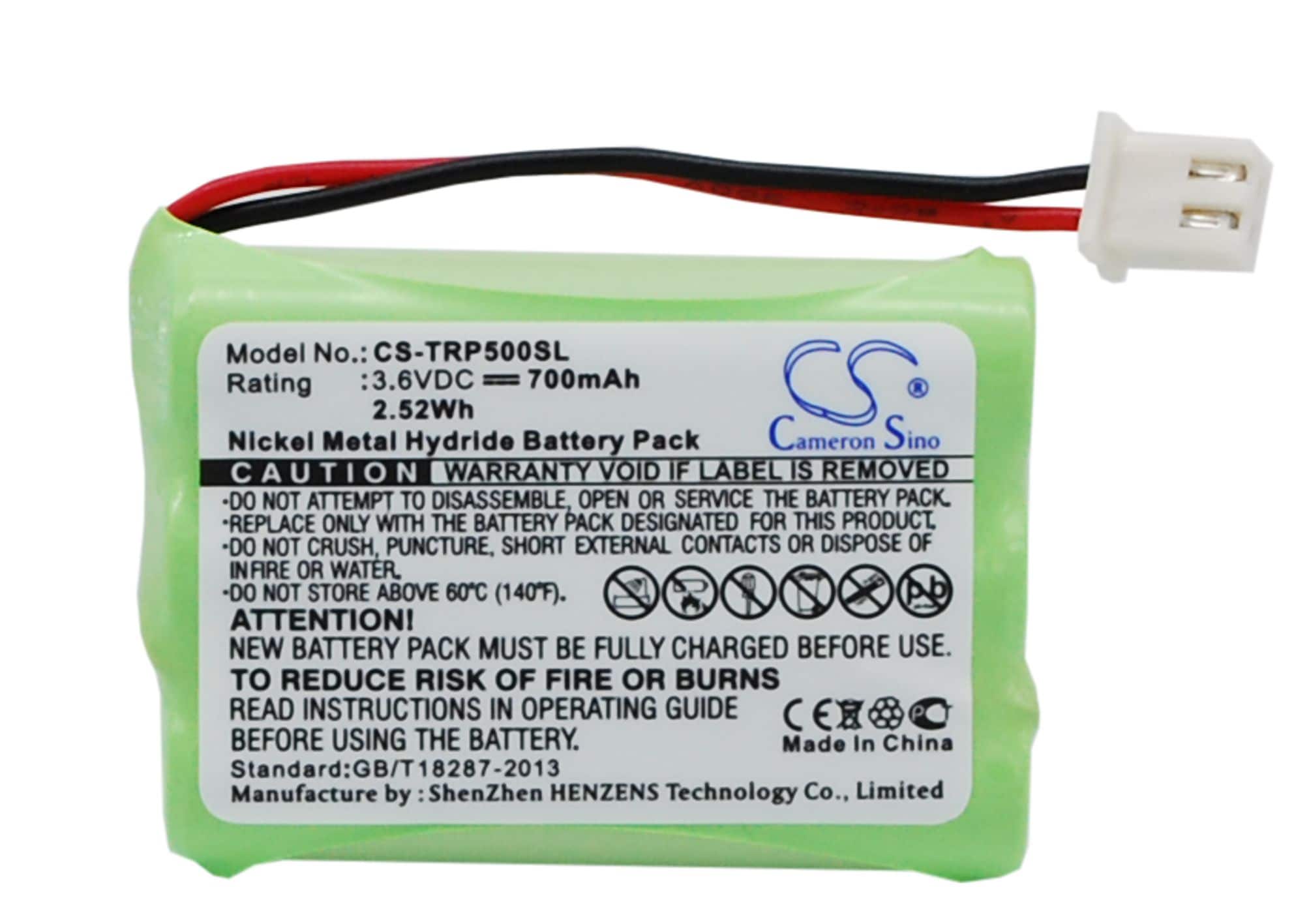 Batteri til Tri-Tronics Pro 500XL, Pro 500XLS, G2 Pro hundehalsbånd