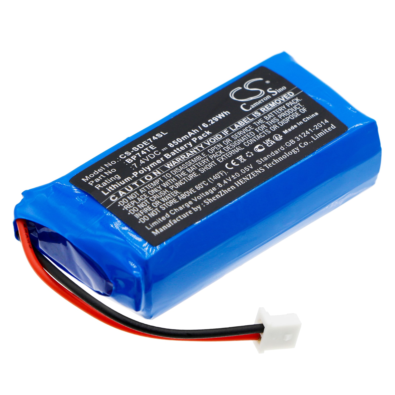 Batteri til Dogtra EDGE-sender, DA212, EDGE TX osv.