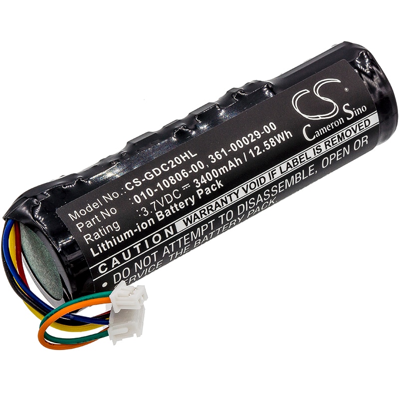 Batteri til hundehalsbånd til Garmin DC20, DC30, DC40 osv.