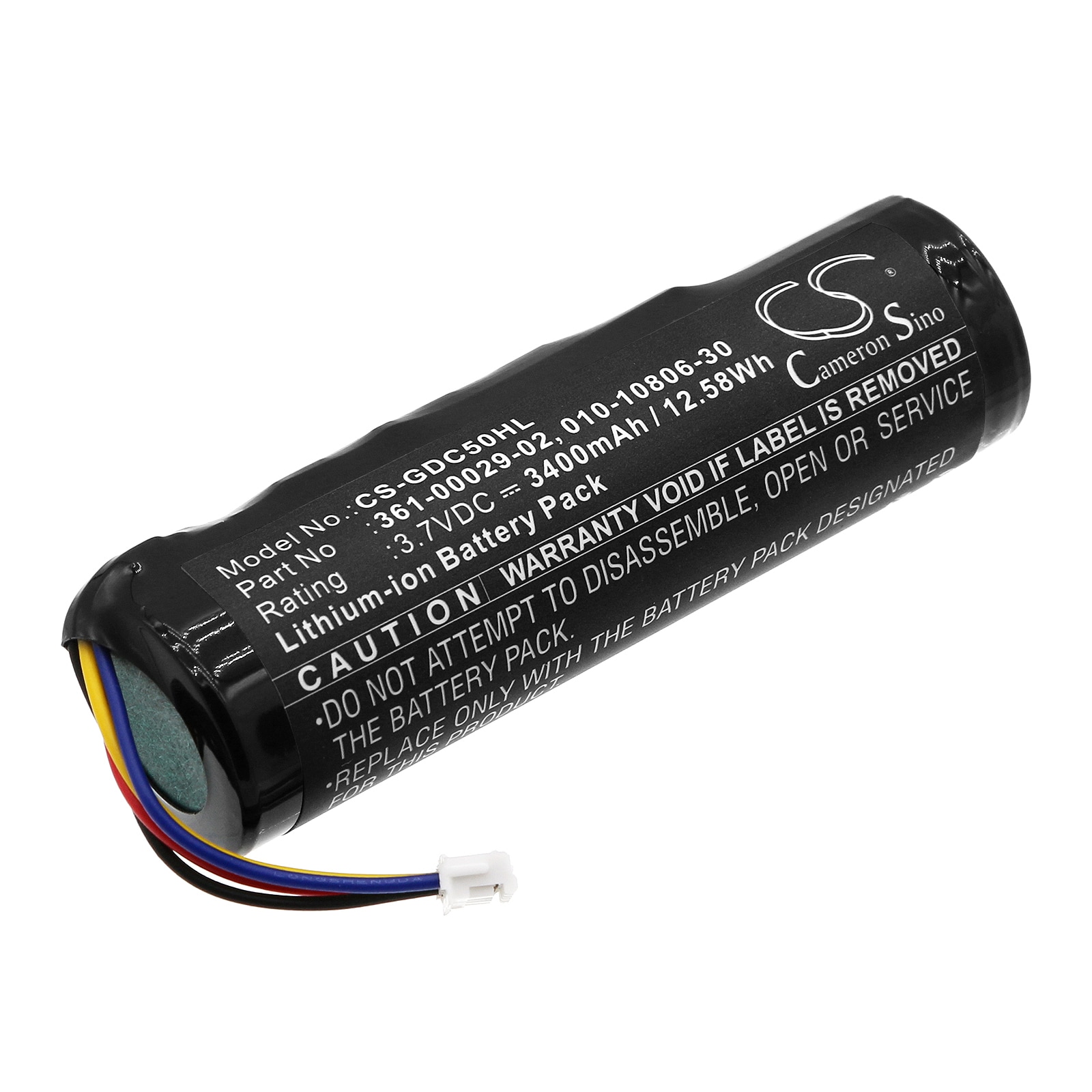Batteri til hundehalsbånd til Garmin DC50, DC50 hundesporingshalsbånd, Alpha osv.