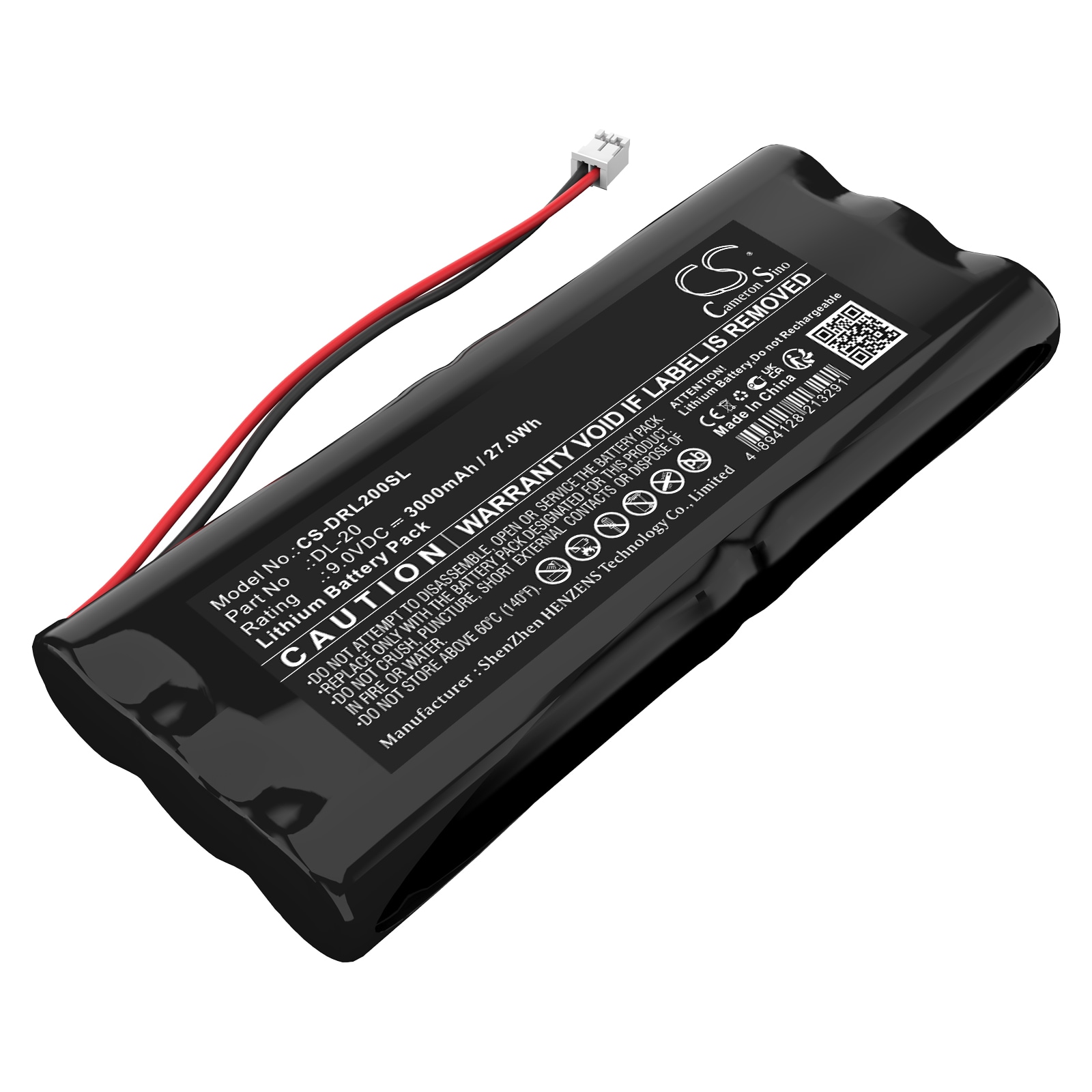Batteri til dørlås til Intellikey 100225, PT00212L