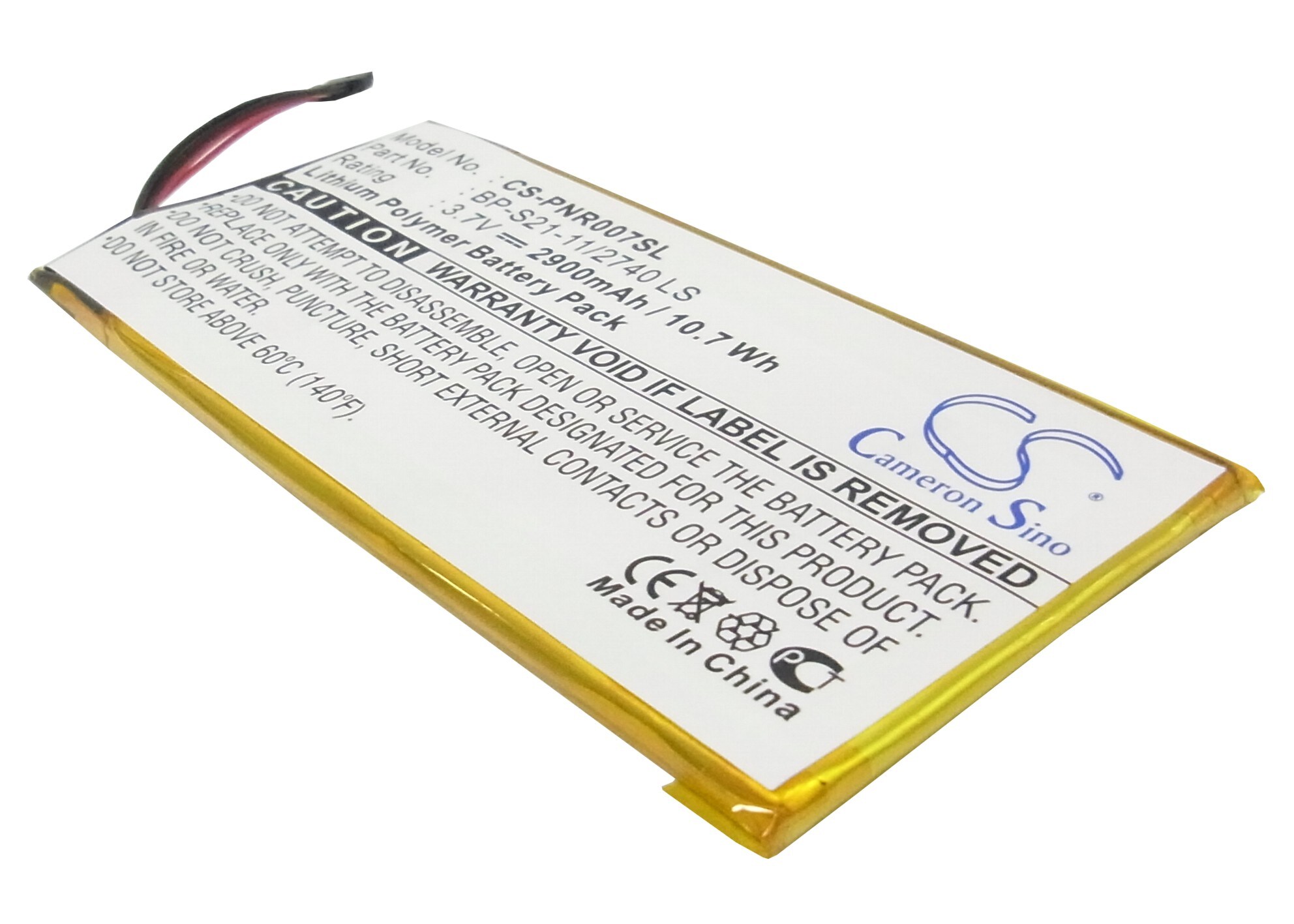 Batteri til e-bog, E-reader til Pandigital Novel 7, PRD07T20WBL1