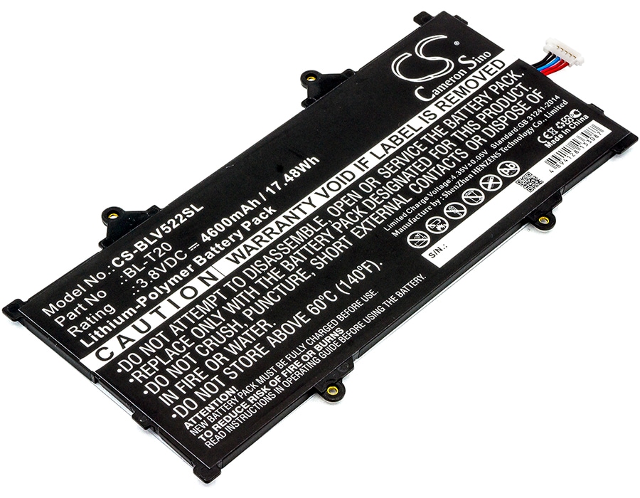 Batteri til tablet til LG G Pad X 8.0, V520, V521 osv.