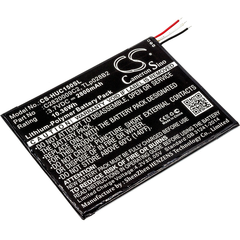 Batteri til tablet til Alcatel OT-8055, One Touch Pixi 3 (7) WiFi, OT-8057 og andre.