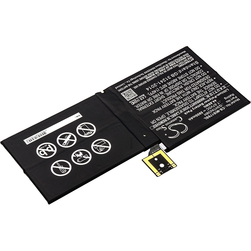 Batteri til tablet til Microsoft Surface Pro 5, Surface Pro 5 1796