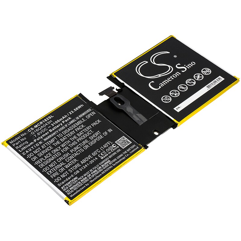 Batteri til tablet til Microsoft Surface Go, 4415Y, Surface Go 10 og andre.