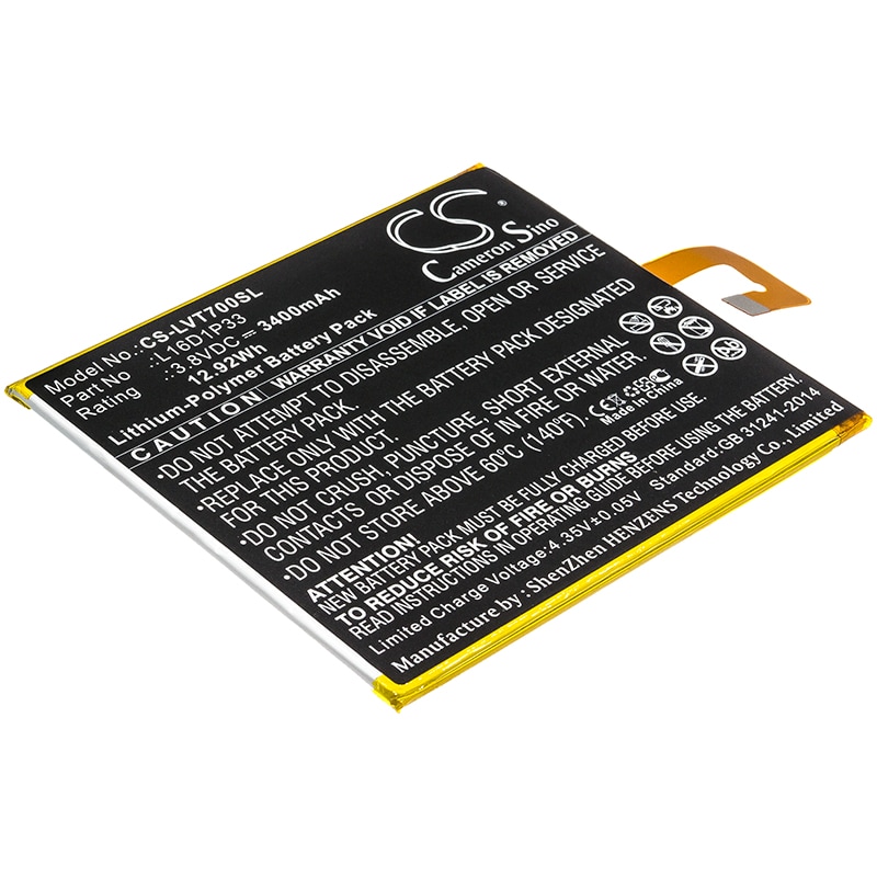 Batteri til tablet til Lenovo Tab 7, TB-7504F, TB-7504X