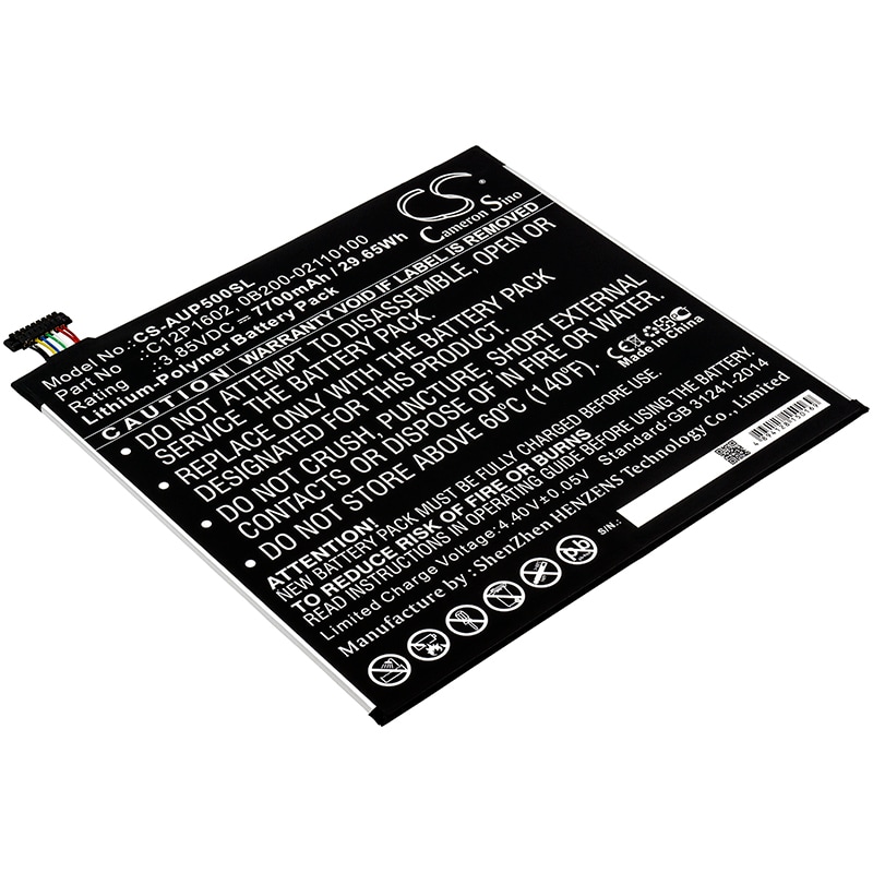Batteri til tablet til Asus ZenPad 3S 10 LTE, Z500KL, ZenPad Z10 og andre.