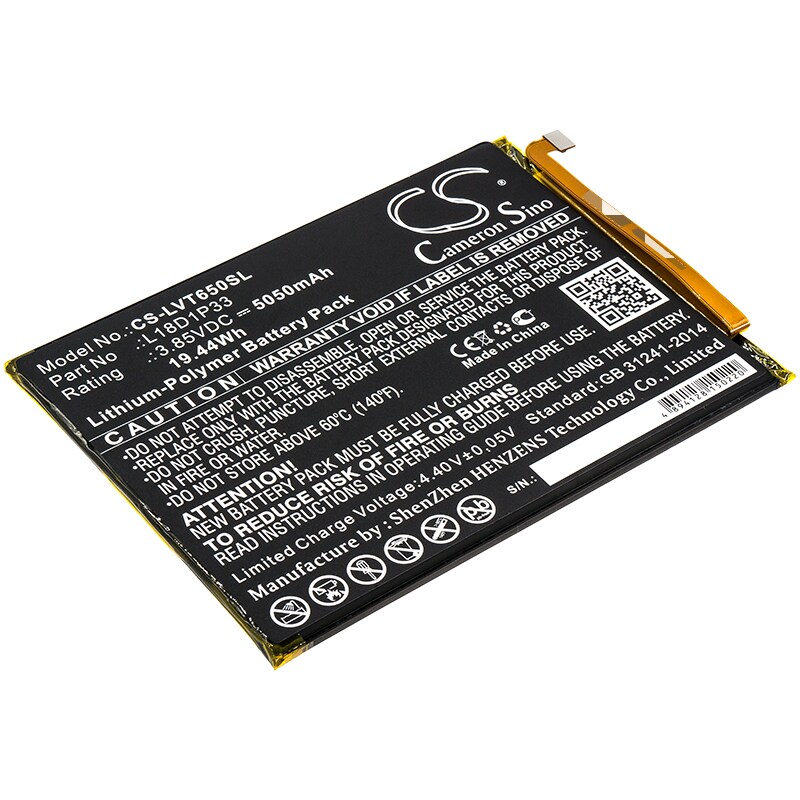 Batteri til tablet til Lenovo Tab V7, PB-6505M