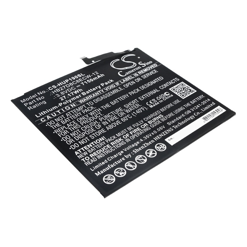 Batteri til tablet til Huawei MatePad Pro, MRX-AL09, MRX-AL19 og andre.