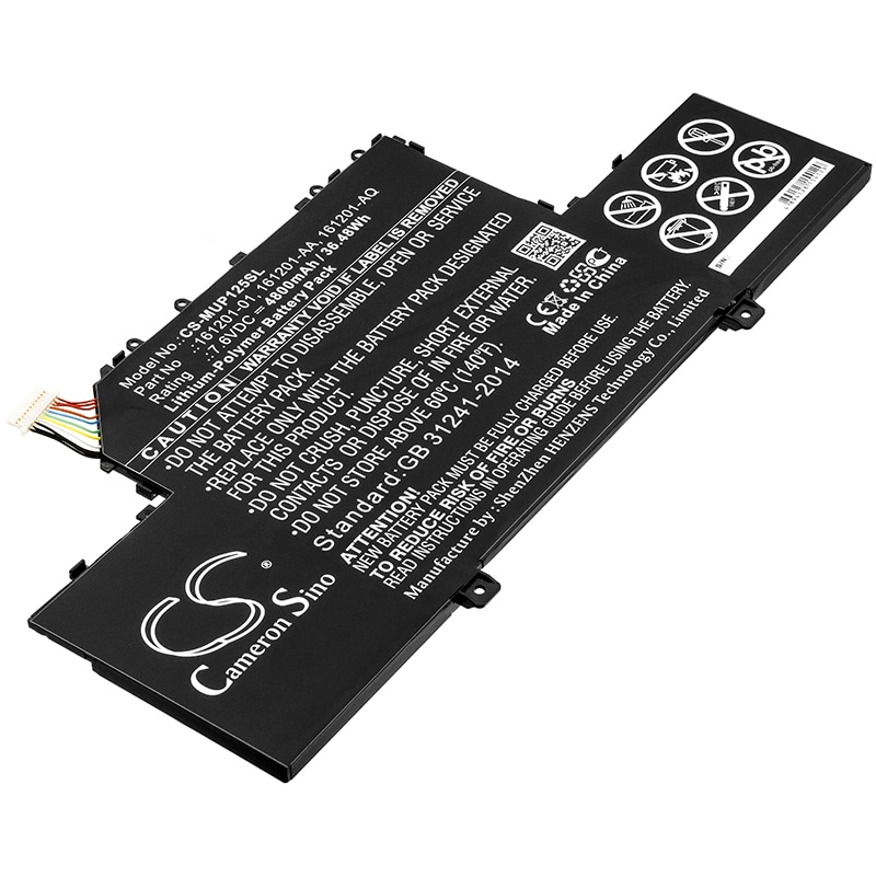 Batteri til tablet til Xiaomi Air 12.5