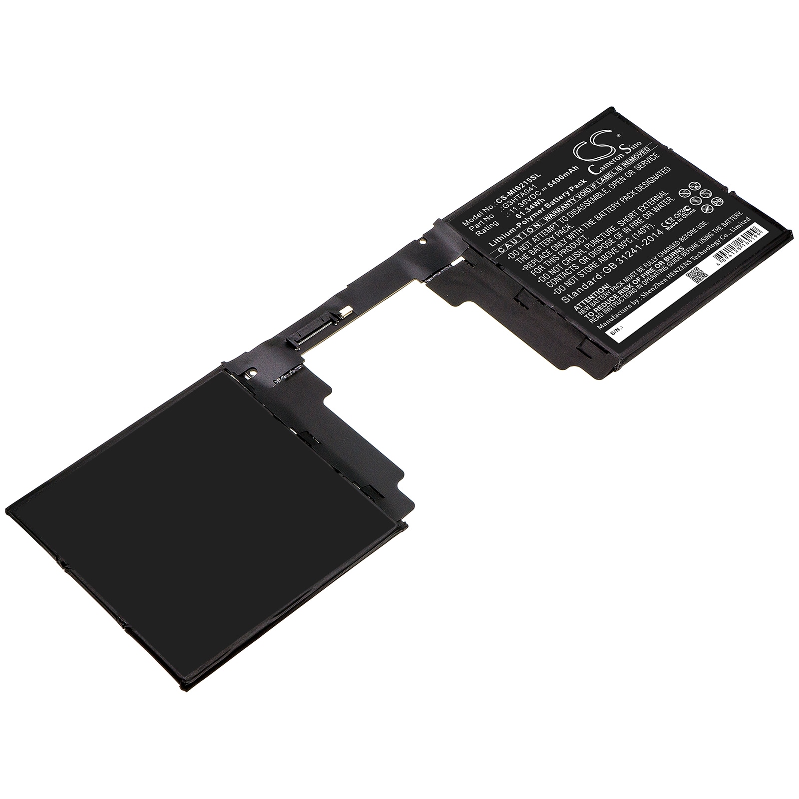 Batteri til tablet til Microsoft Surface book 2 1793 15