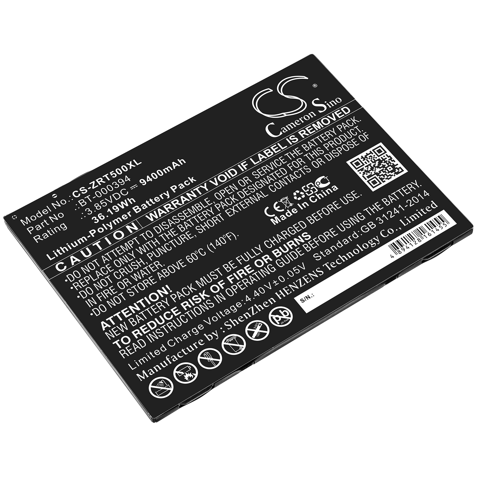 Batteri til tablet til Zebra ET51, ET56