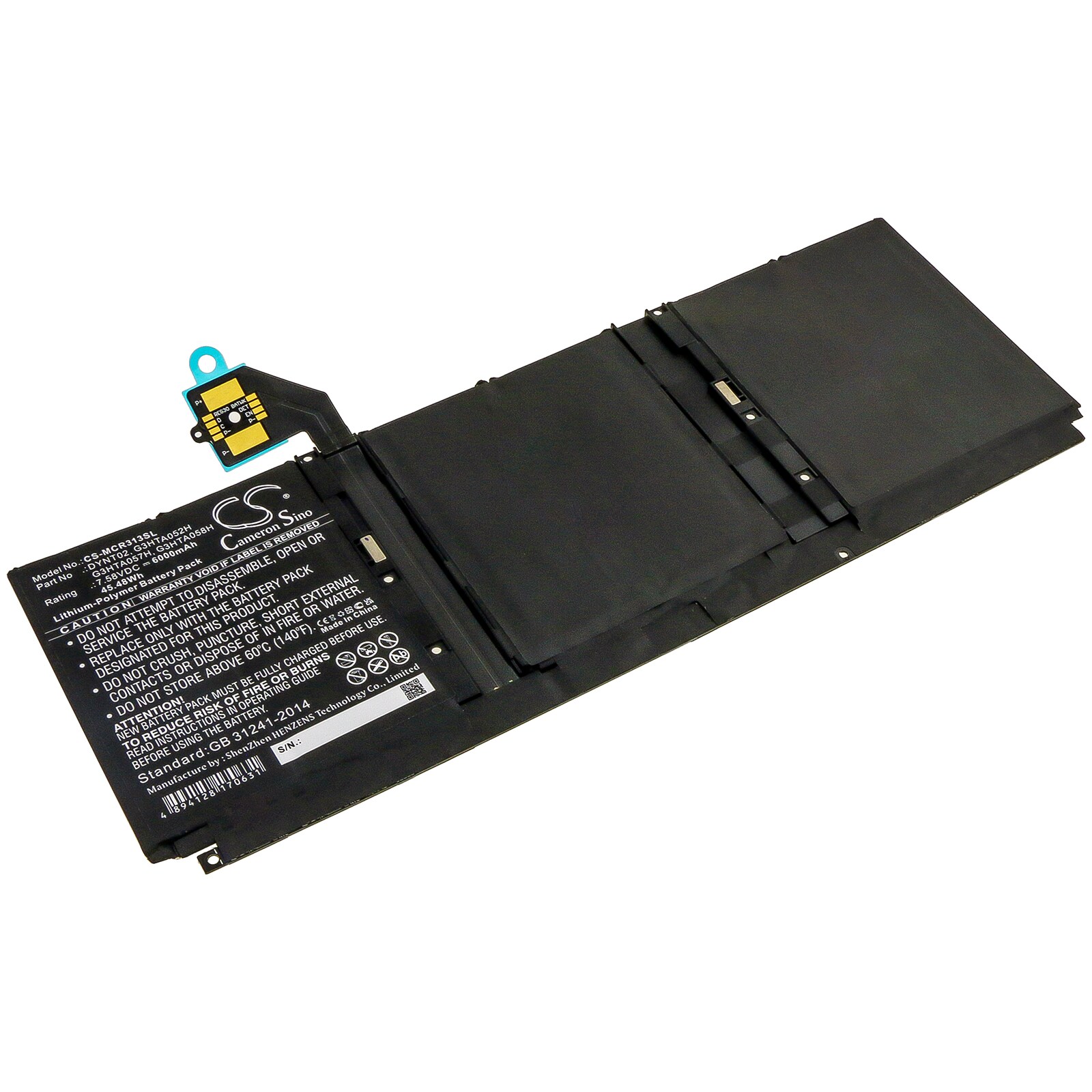 Batteri til tablet til Microsoft Surface Book 3 13 Core i5-1035G7 og andre.