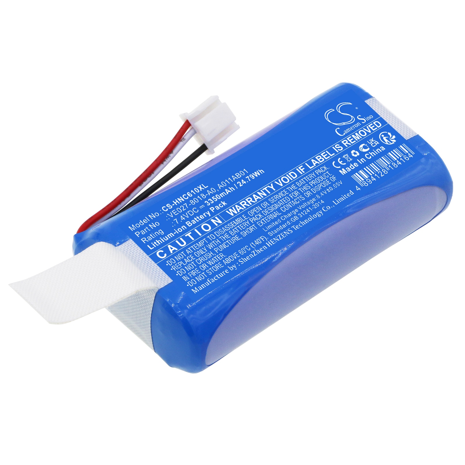 Batteri til tablet til Intermec CV61, CV61A, 1011CM01