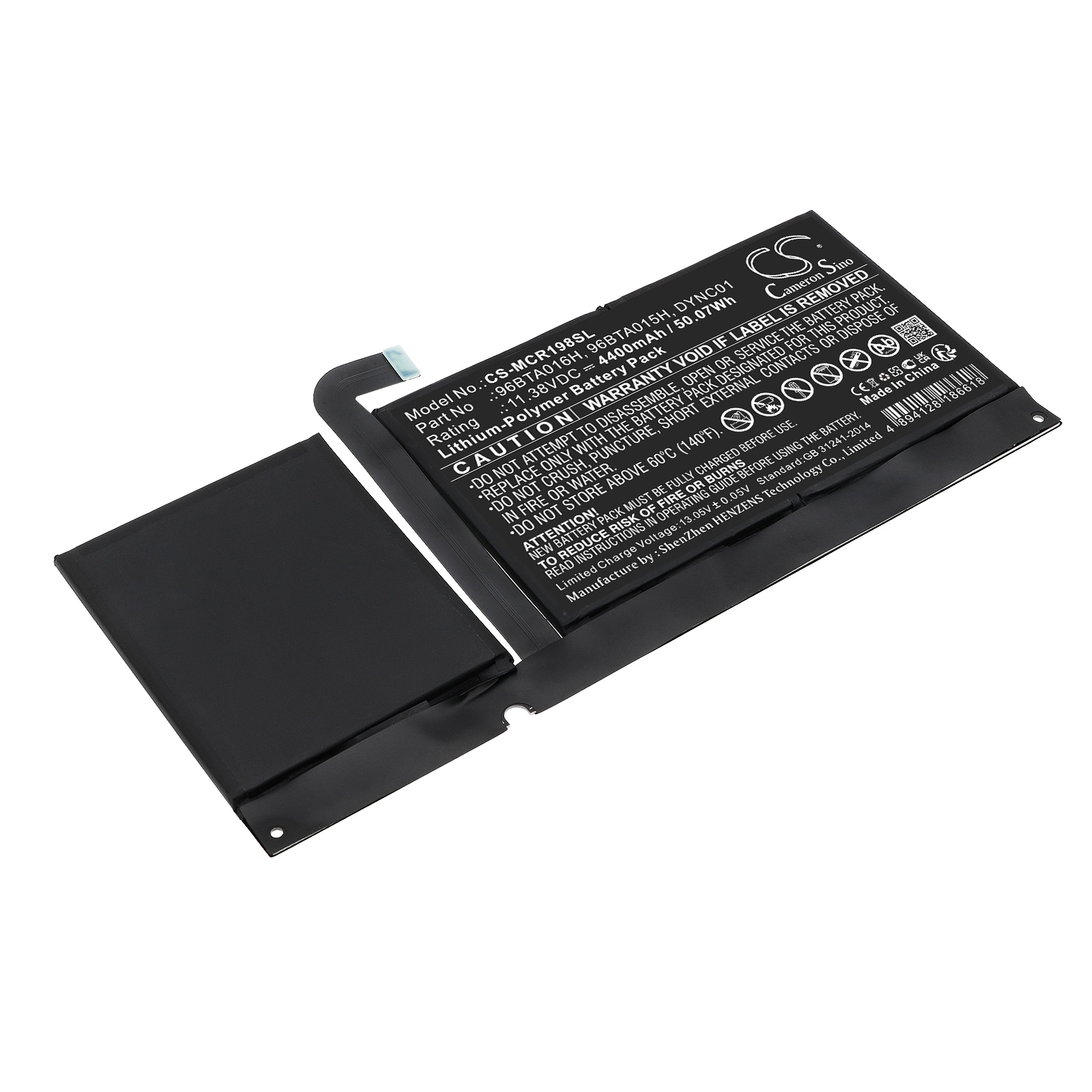 Batteri til tablet til Microsoft Surface Pro 8, 1982, 1983