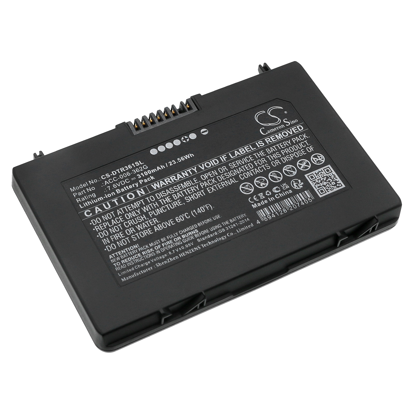 Batteri til tablet til DT Research DT361AM, DT361DM, DT361AD