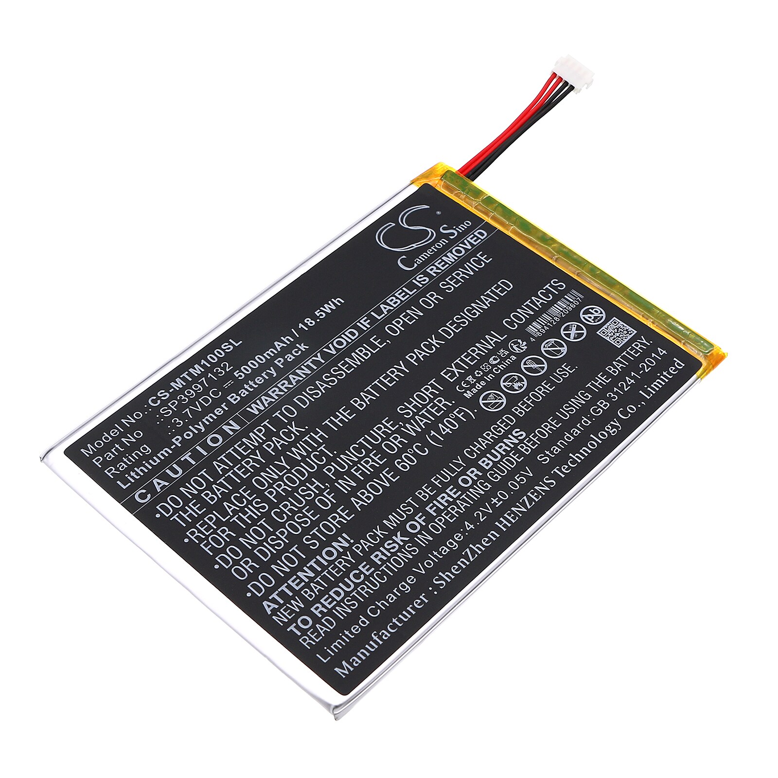Batteri til tablet til Micros mTablet