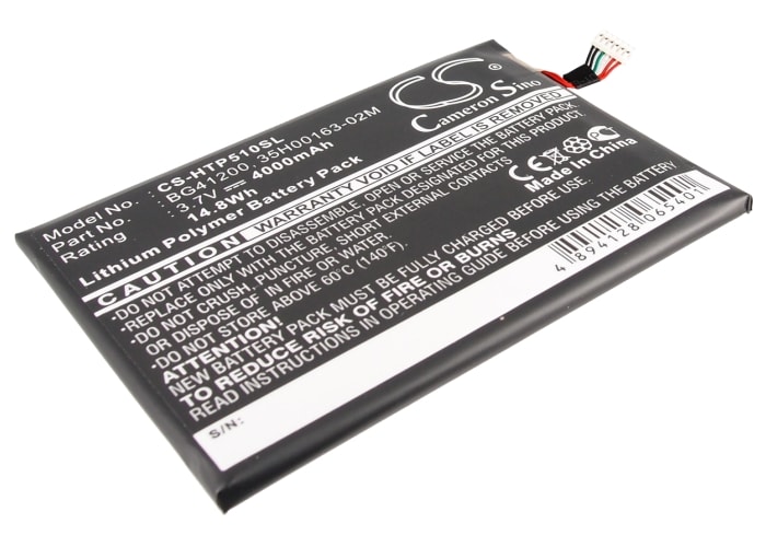 Tabletbatteri til HTC Flyer, P510E, EVO View 4G