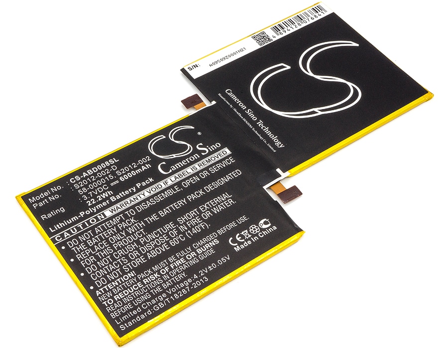 Batteri til tablet til Amazon Kindle Fire 8.9", KINDLEFIREHD89, KINDLEFIREHD894G og andre.