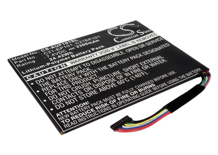 Batteri til tablet til Asus Eee Transformer TF101, Eee Pad Transformer TR101 præfiks og andre.