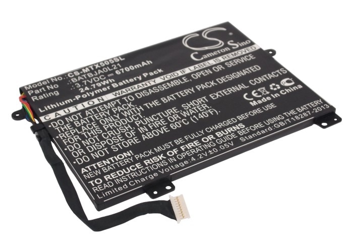 Batteri til tablet til Motorola Xoom Family Edition, MZ505, Xoom 10.1