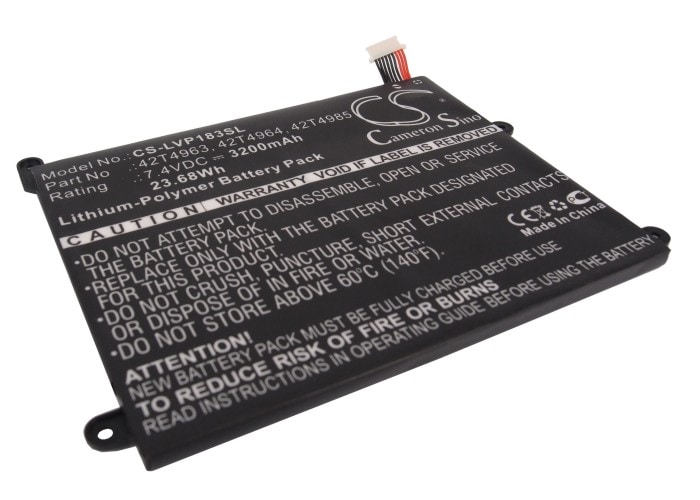 Batteri til tablet til Lenovo ThinkPad 1838, ThinkPad 1838 10.1, ThinkPad 1838-25U og andre.