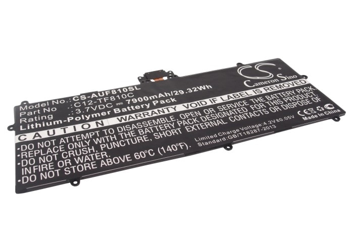 Batteri til tablet til Asus Vivo Tab TF810C, Vivo Tab TF810, TF810 og andre.