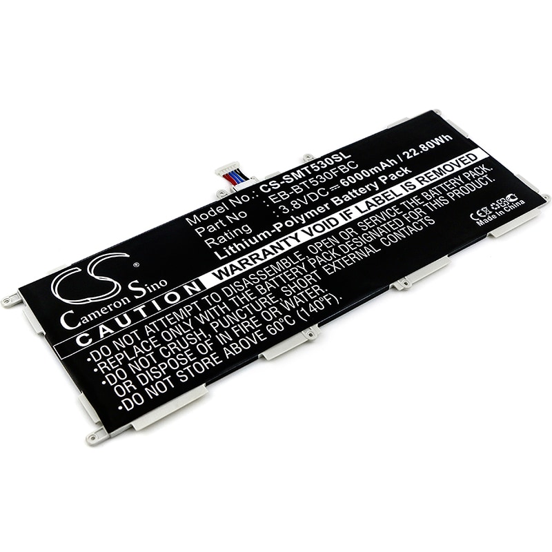 Batteri til tablet til Samsung SM-T530, SM-T537, SM-T537R4 og andre.