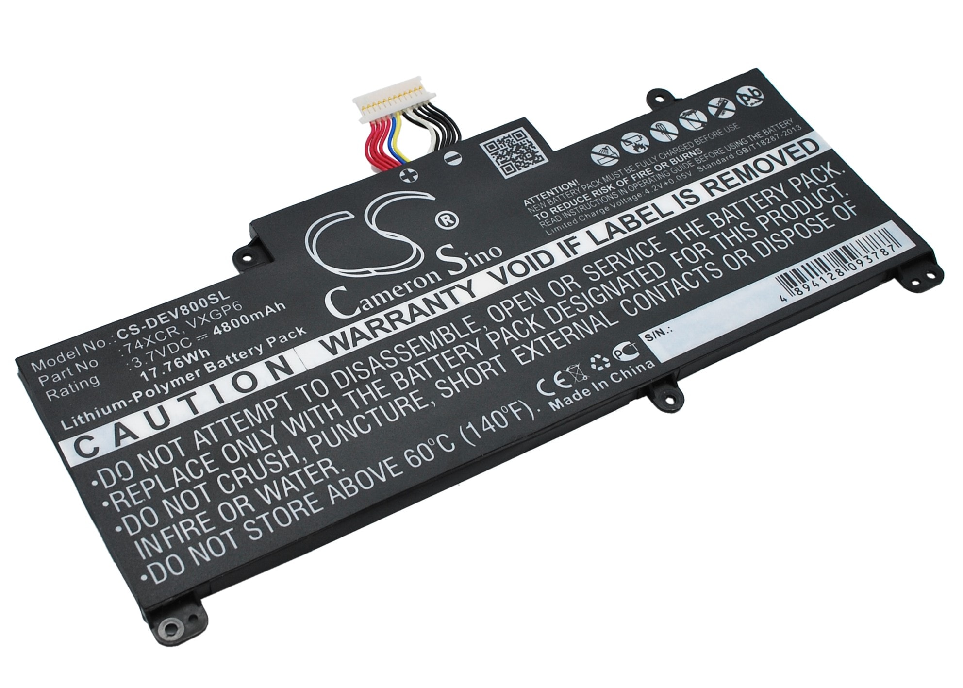 Batteri til tablet til DELL Venue 8 Pro, T01D, T10D-5830