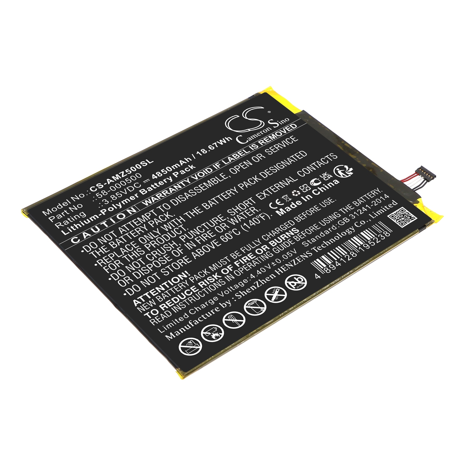 Batteri til tablet til Amazon AMZTDC5
