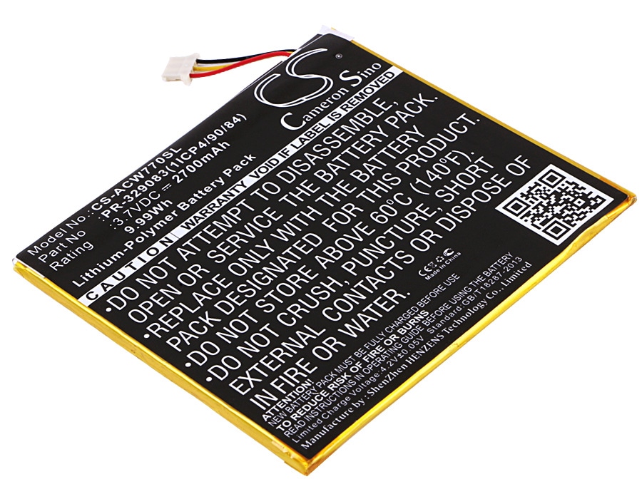 Batteri til tablet til Acer Iconia One 7 B1-770