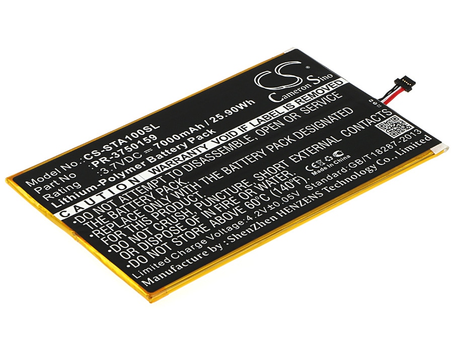 Batteri til tablet til INSIGNIA Flex 10.1 NS-15AT10