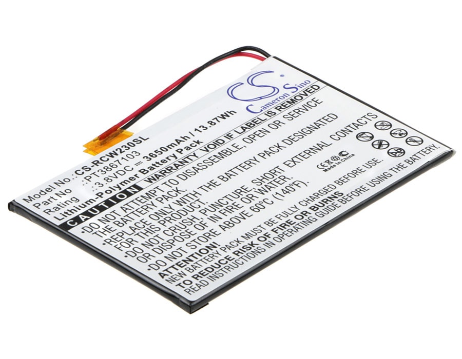 Batteri til tablet til RCA RCT6272W23, 7"