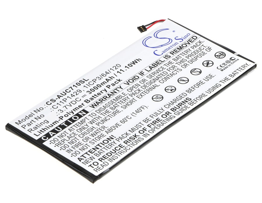 Batteri til tablet til Asus Zenpad C7.0, Zenpad Z710C, Z710C-AI-BK og andre.
