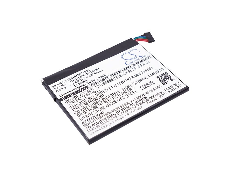 Batteri til tablet til Asus MeMO Pad 7 ME70CX, K01A, ME7000C og andre.
