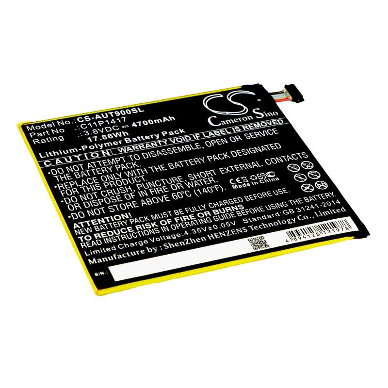 Batteri til tablet til Asus Transformer Book T90, ansformer Book T90 Chi