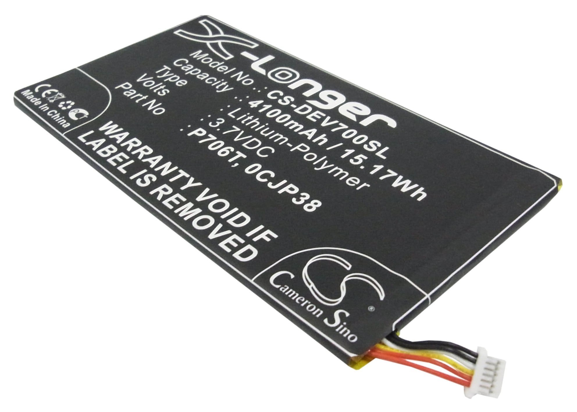 Batteri til tablet til DELL Venue 7, Venue 8, Venue 7 3740 og andre.