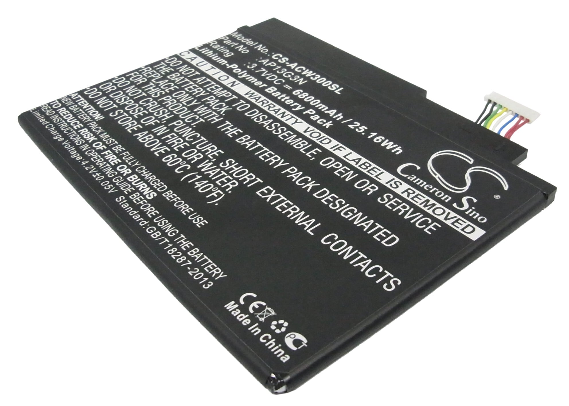Batteri til tablet til Acer Iconia Tab W3, Iconia Tab W3-810, ZEIV4