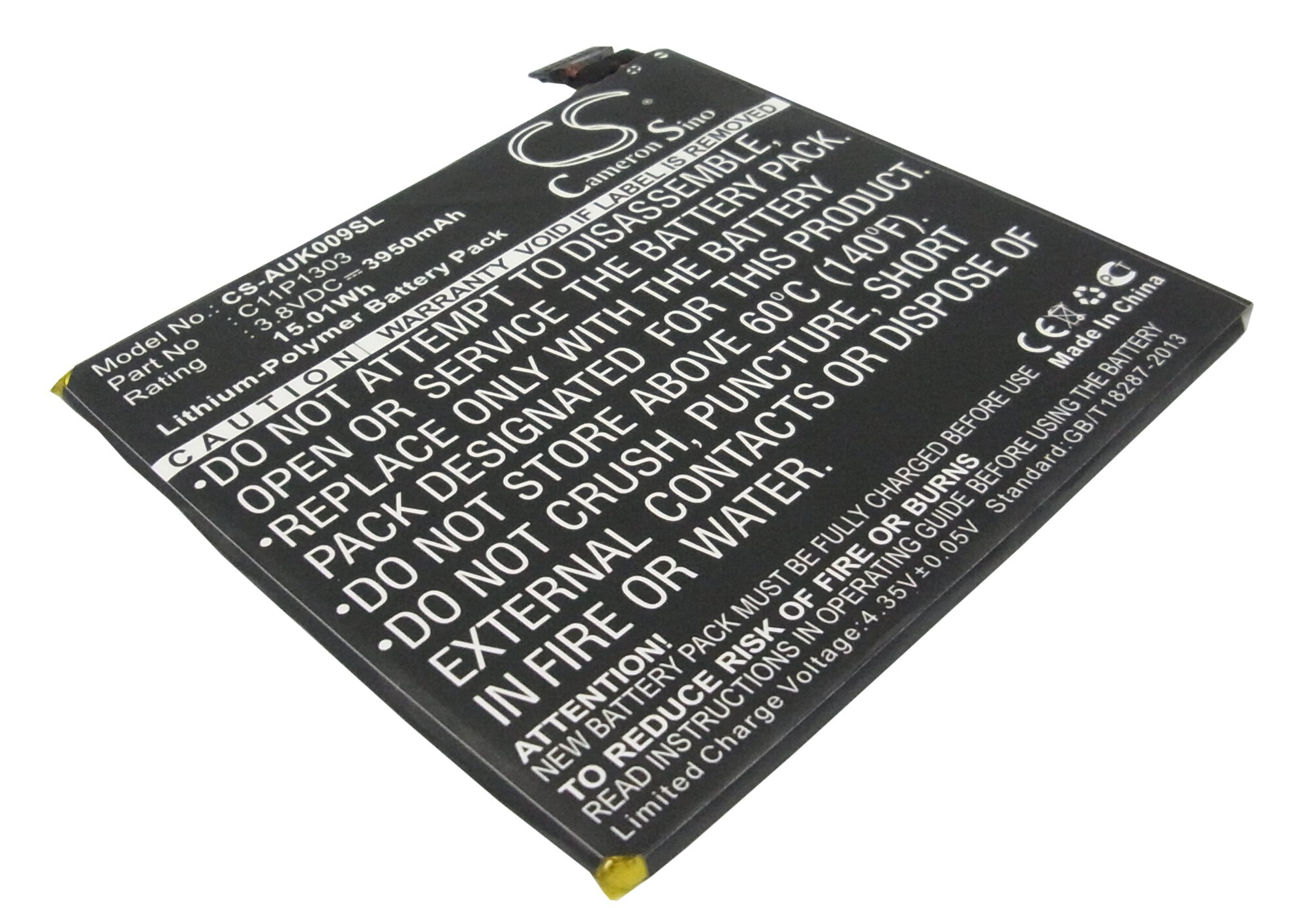 Batteri til tablet til Google Nexus 7 2nd, Nexus 7 HD, ME571KL og andre.