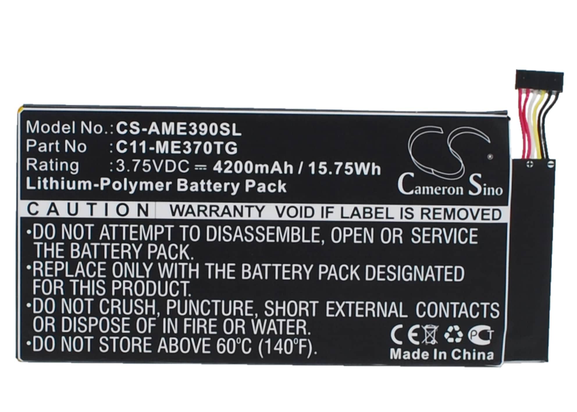 Batteri til tablet til Asus ME370TG
