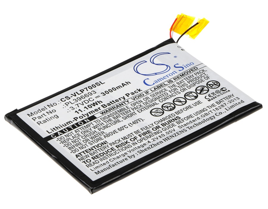 Batteri til tablet til Visual Land Prestige 7G 7", ME-7G-8GB