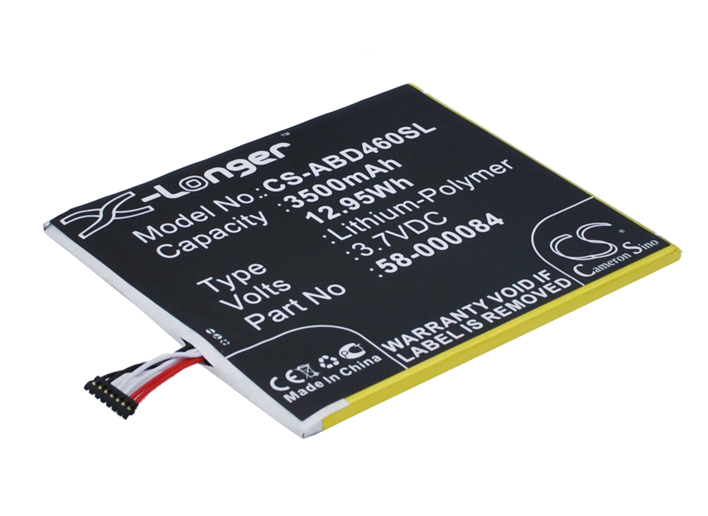 Batteri til tablet til Amazon Kindle Fire HD 7", SQ46CW, B00IKPYKWG og andre.