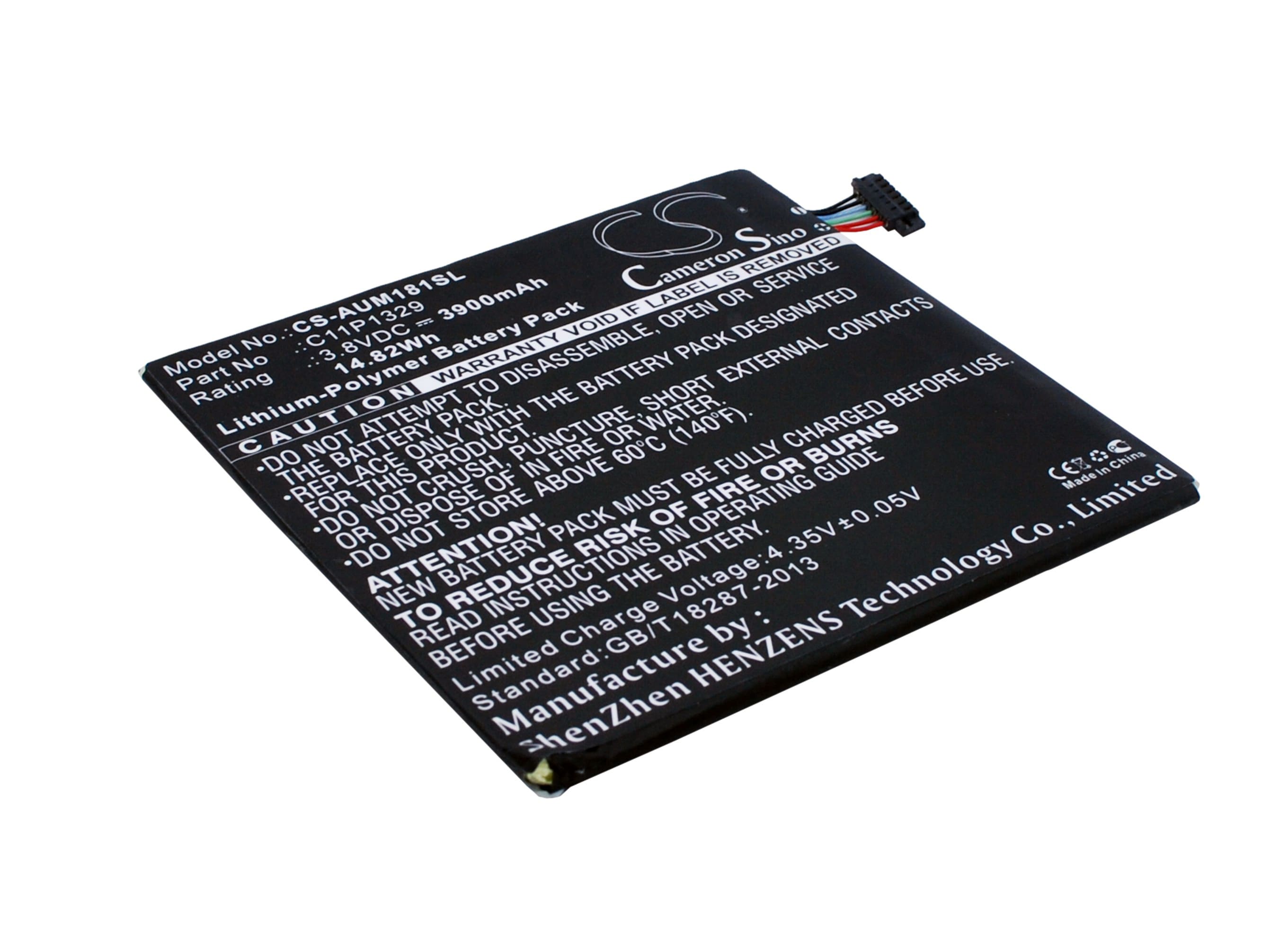 Batteri til tablet til Asus Memo Pad 8, ME181C, AST21 og andre.