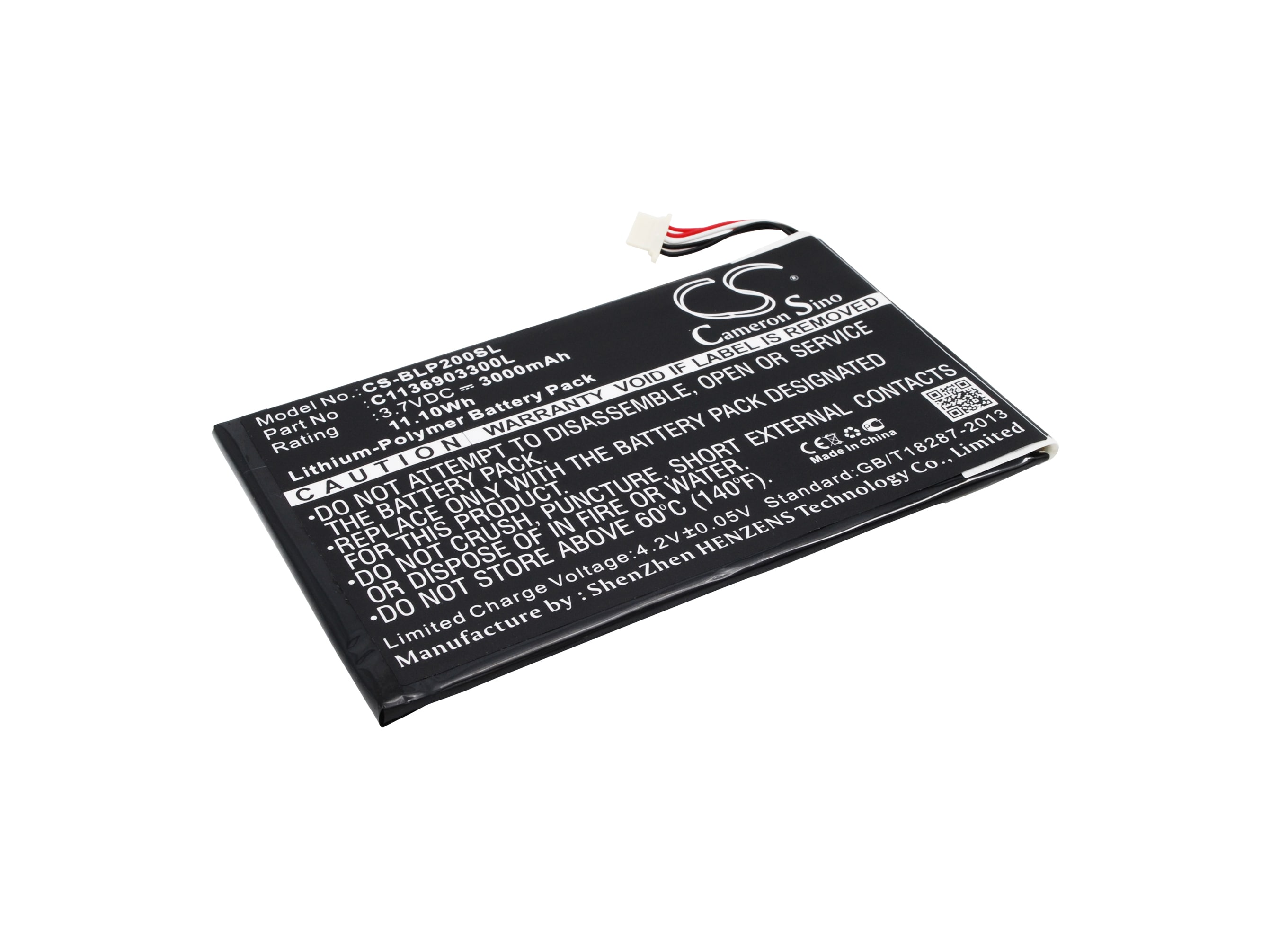 Batteri til tablet til Fabrica Tablet PC 10.1