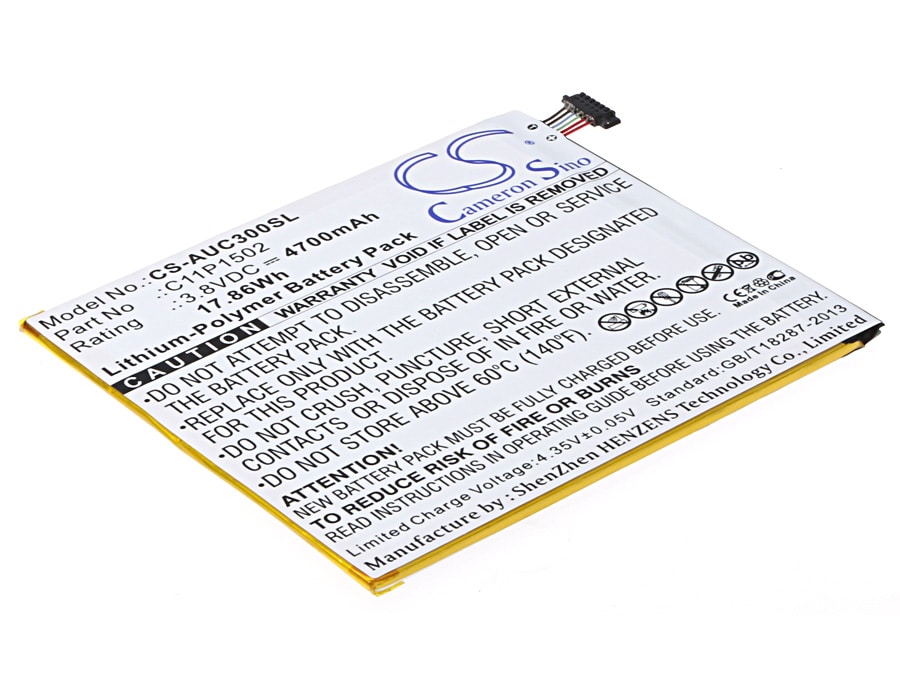 Batteri til tablet til Asus ZenPad 10, Z300C, P023 og andre.