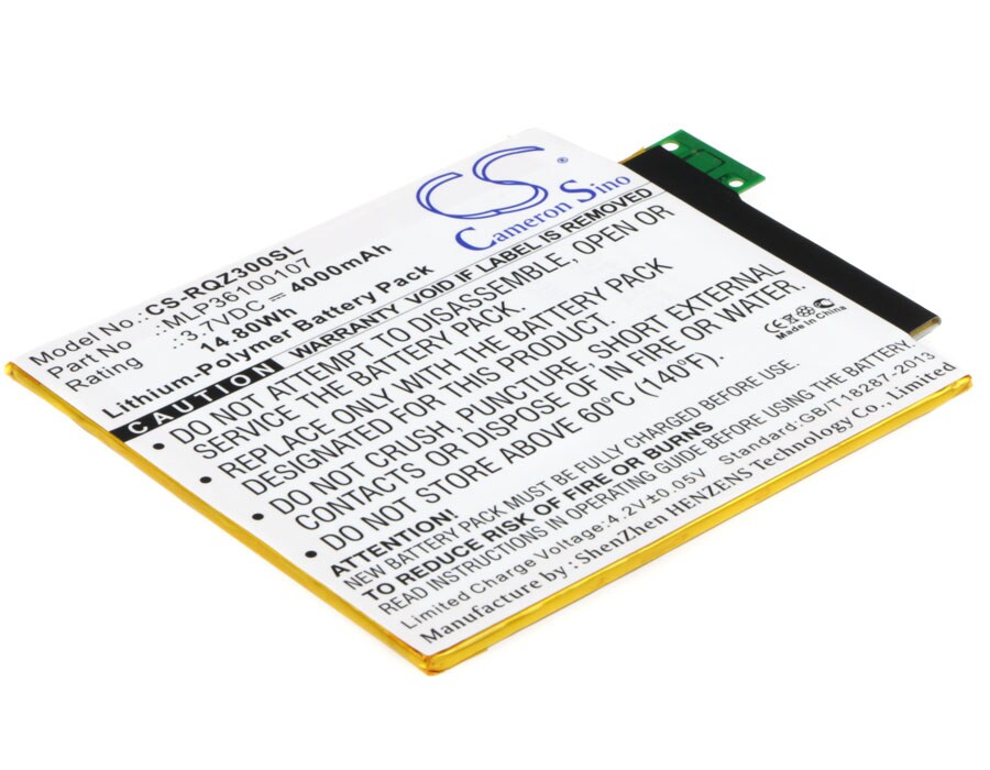 Batteri til tablet til Verizon Ellipsis 8, QTAQZ3, Ellipsis Kids og andre.
