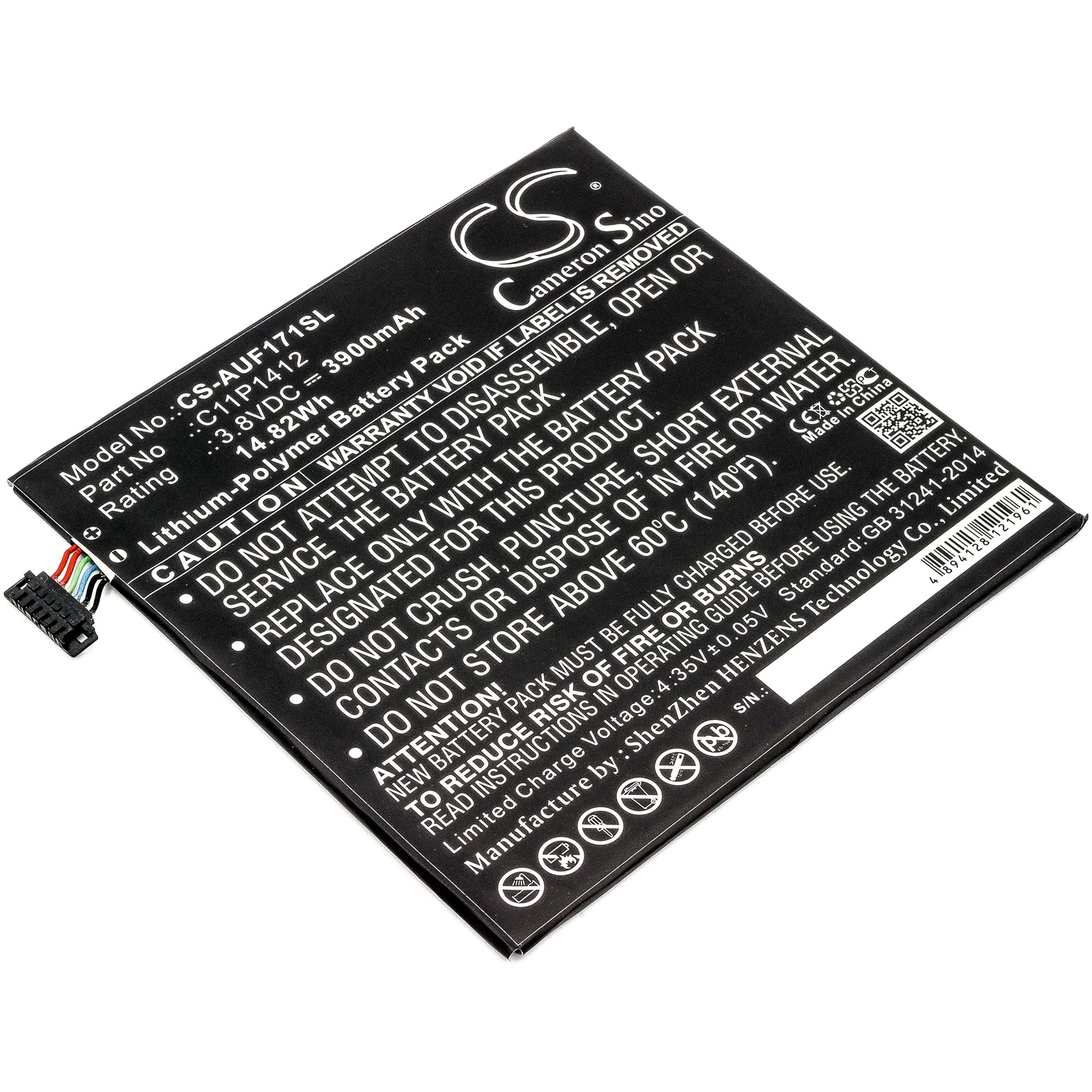 Batteri til tablet til Asus Fonepad 7 FE171MG, FE175CG, FE170CG og andre.
