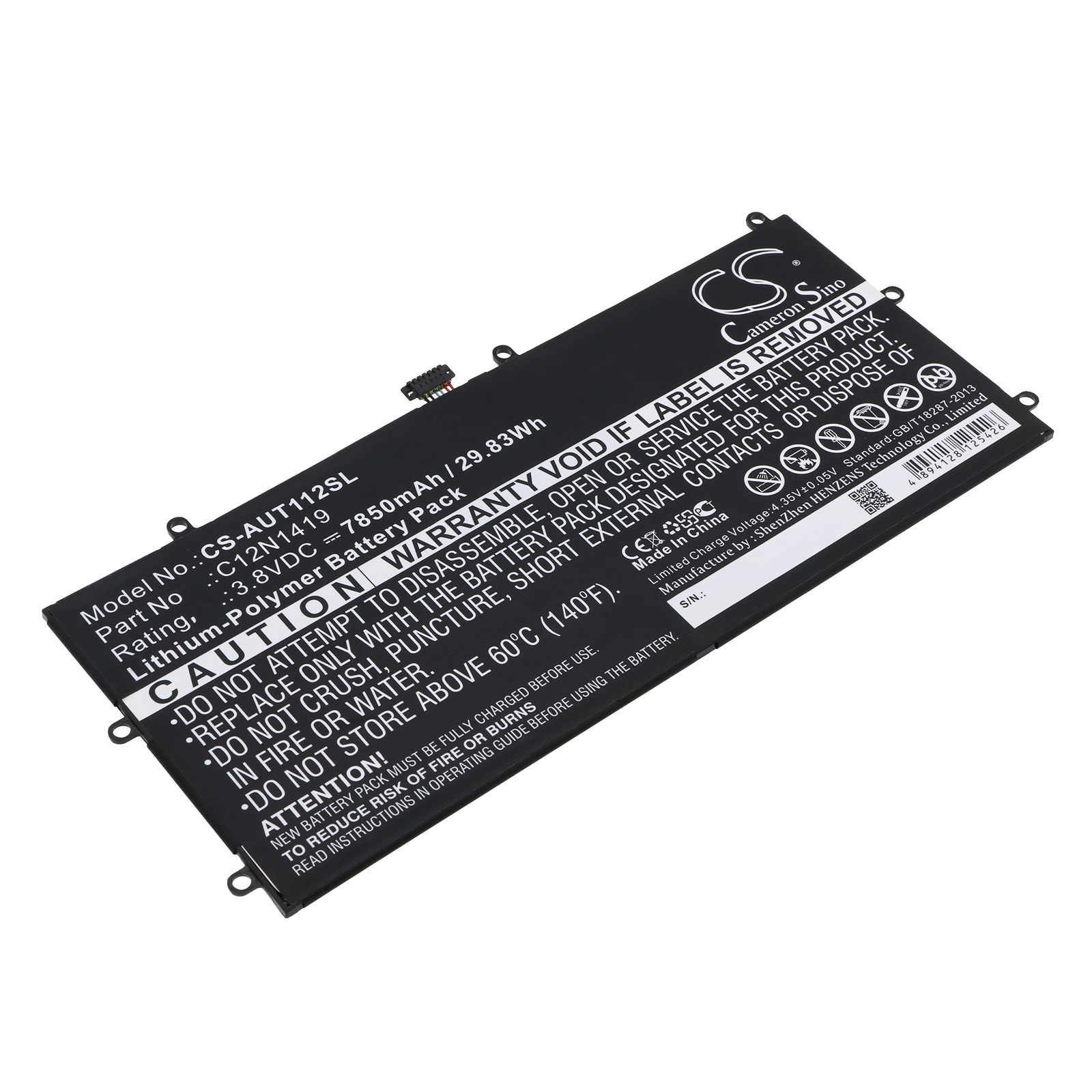 Batteri til tablet til Asus Transformer Book T100 Chi